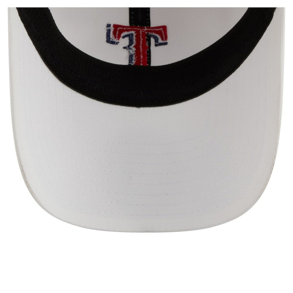 White Texas Rangers New Era Ripstop Casual Classic Adjustable Hat