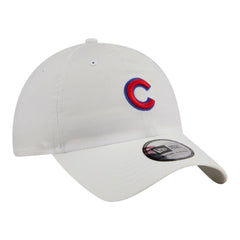 White Chicago Cubs New Era Ripstop Casual Classic Adjustable Hat