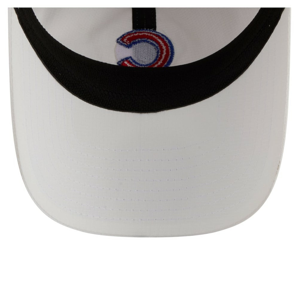 White Chicago Cubs New Era Ripstop Casual Classic Adjustable Hat
