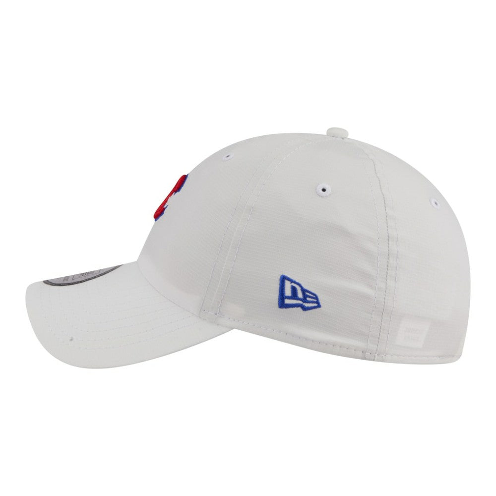 White Chicago Cubs New Era Ripstop Casual Classic Adjustable Hat