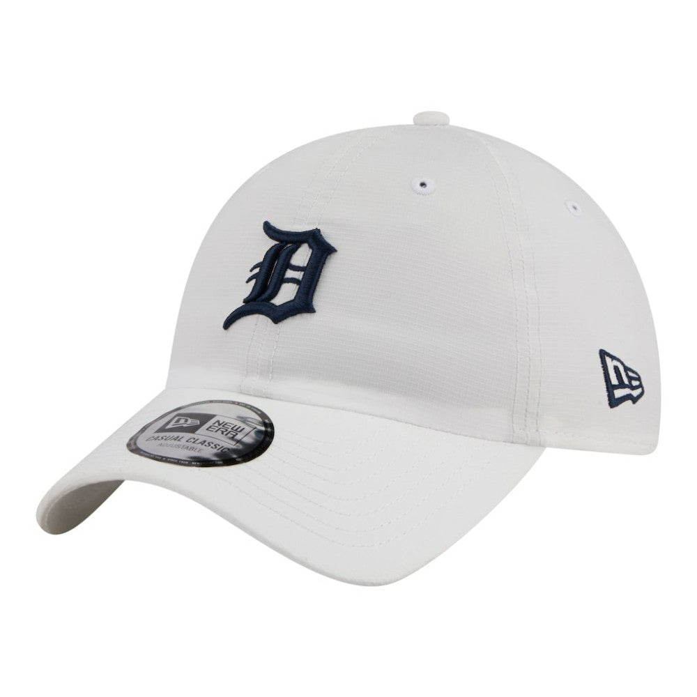 White Detroit Tigers New Era Ripstop Casual Classic Adjustable Hat