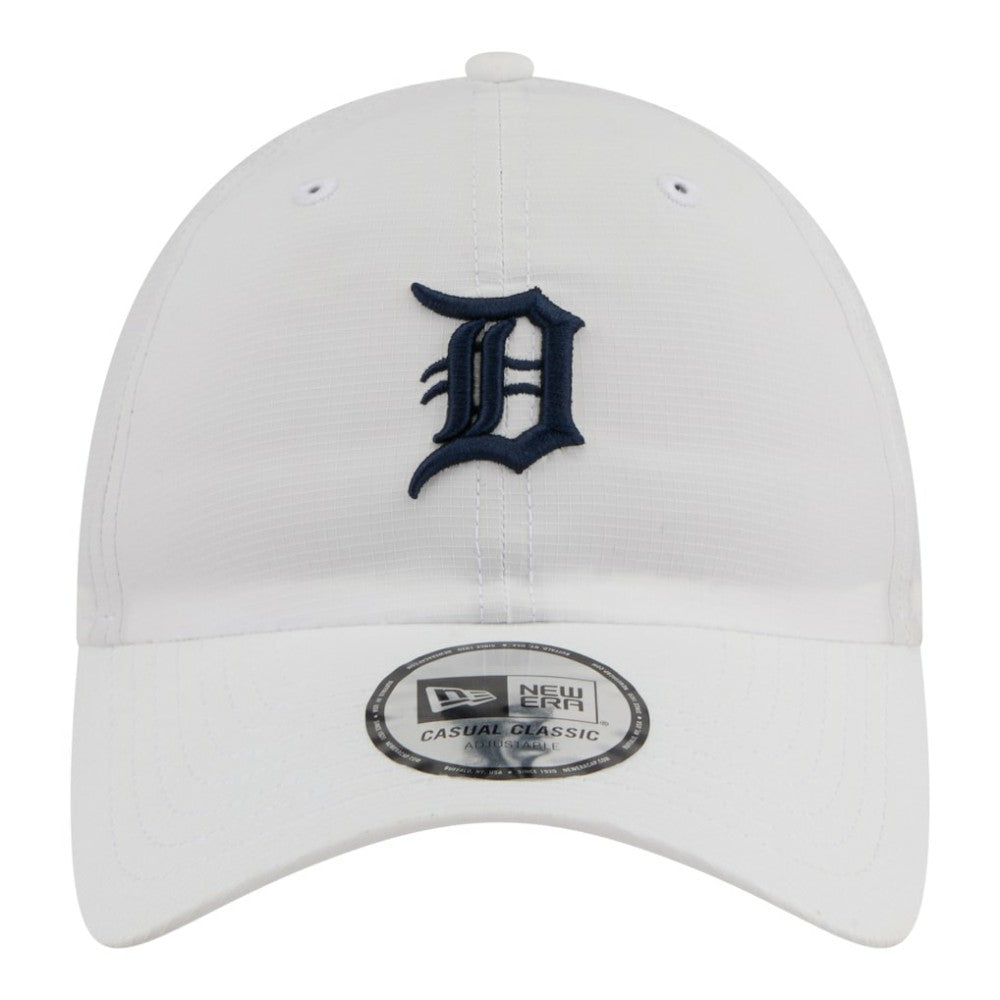 White Detroit Tigers New Era Ripstop Casual Classic Adjustable Hat