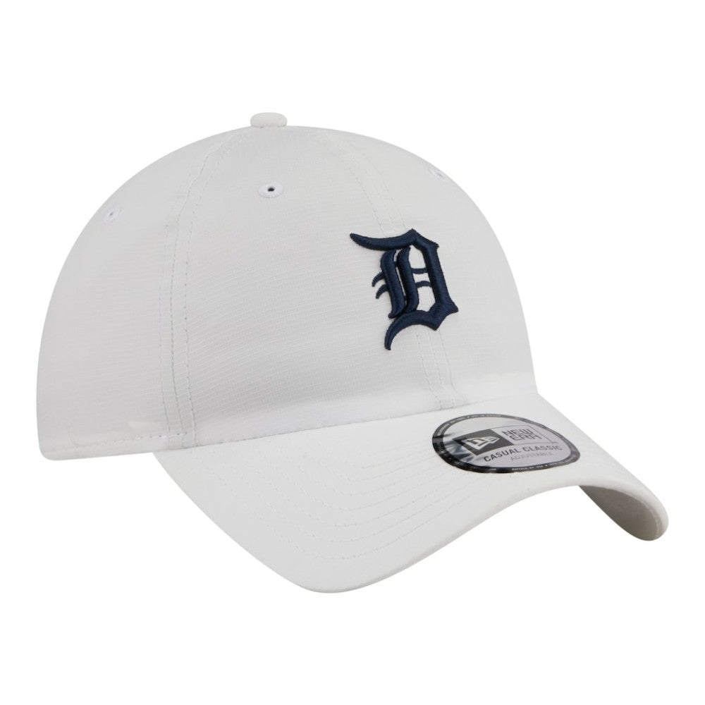 White Detroit Tigers New Era Ripstop Casual Classic Adjustable Hat