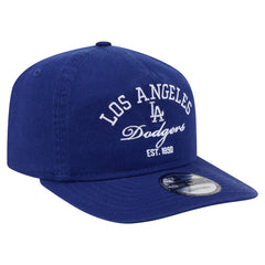 Royal Los Angeles Dodgers New Era Stacked 19TWENTY Adjustable Hat