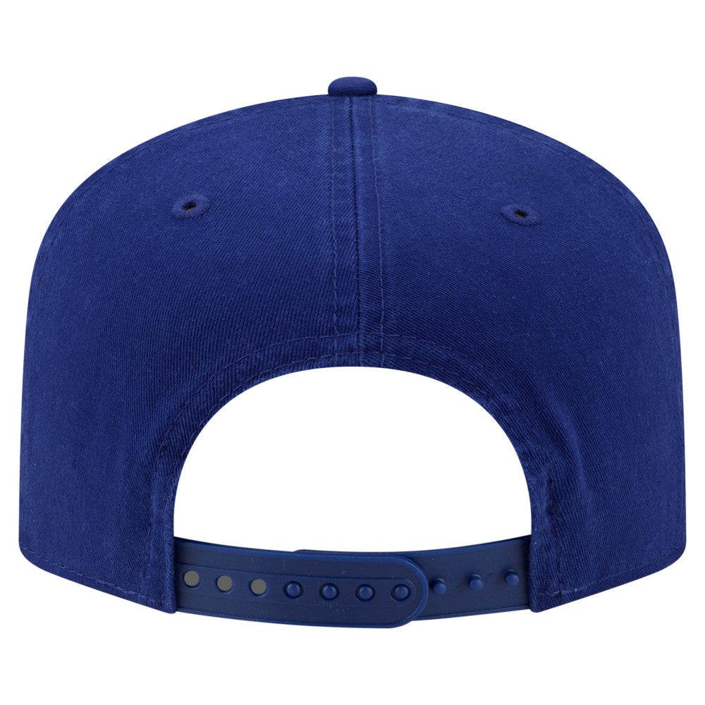 Royal Los Angeles Dodgers New Era Stacked 19TWENTY Adjustable Hat