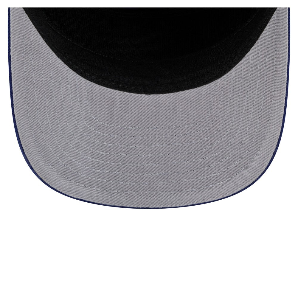 Royal Los Angeles Dodgers New Era Stacked 19TWENTY Adjustable Hat
