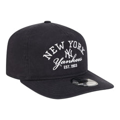 Navy New York Yankees New Era Stacked 19TWENTY Adjustable Hat