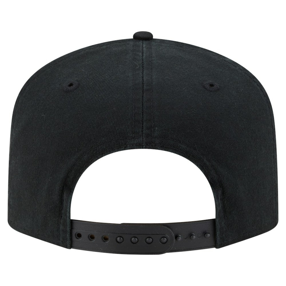 Black Pittsburgh Pirates New Era Stacked 19TWENTY Adjustable Hat
