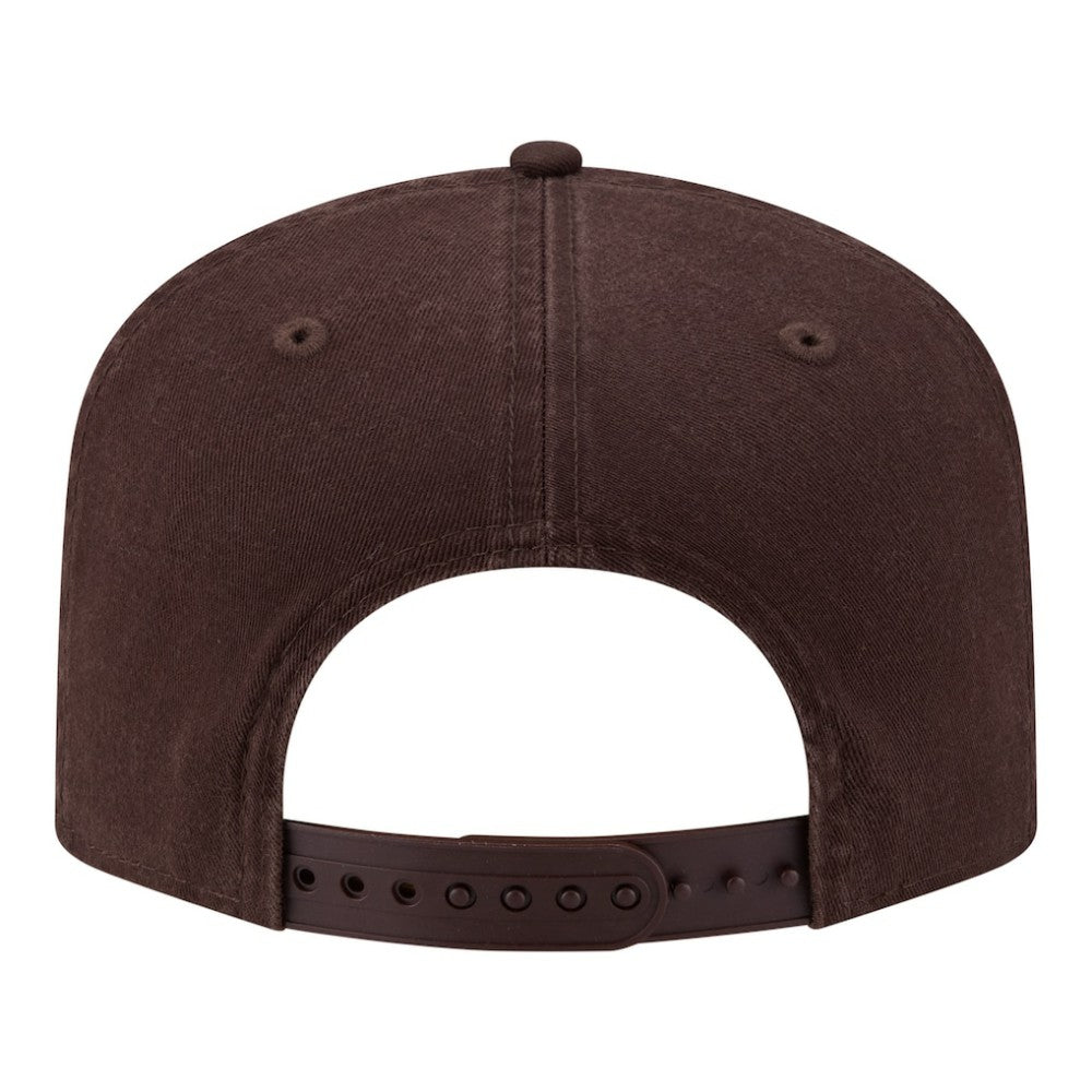 Brown San Diego Padres New Era Stacked 19TWENTY Adjustable Hat