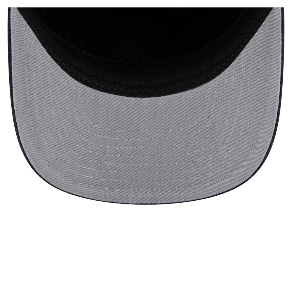Navy Detroit Tigers New Era Stacked 19TWENTY Adjustable Hat