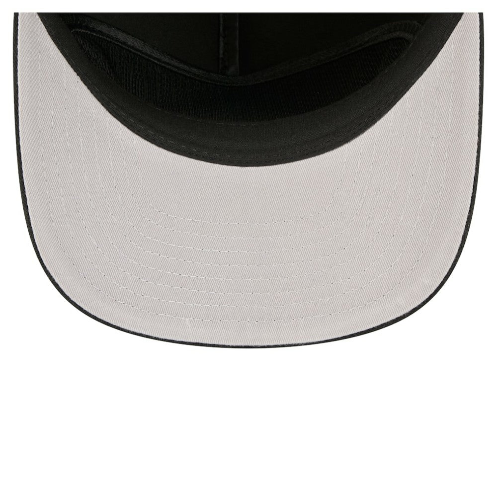 Black Colorado Rockies New Era Stacked 19TWENTY Adjustable Hat