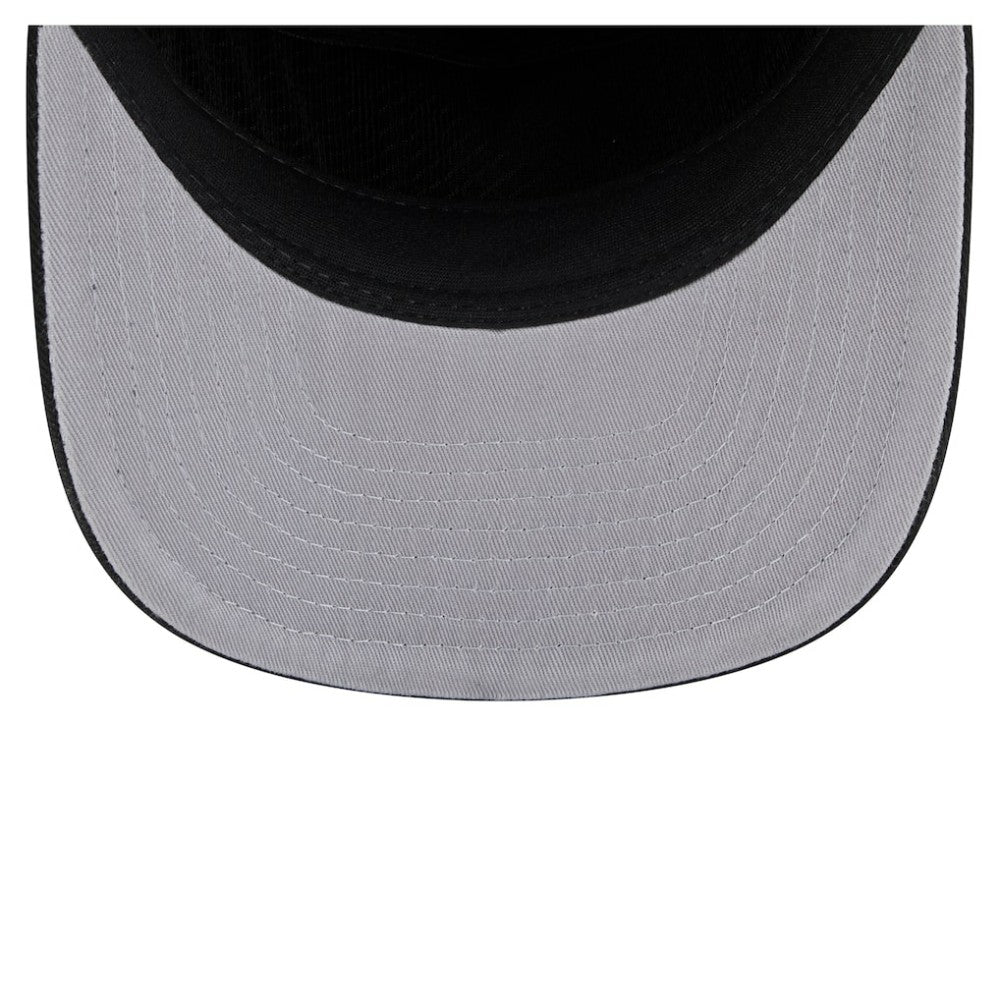 Black Chicago White Sox New Era Stacked 19TWENTY Adjustable Hat