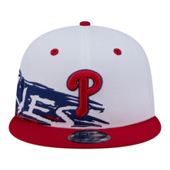 White/Red Philadelphia Phillies New Era 9FIFTY Snapback Hat