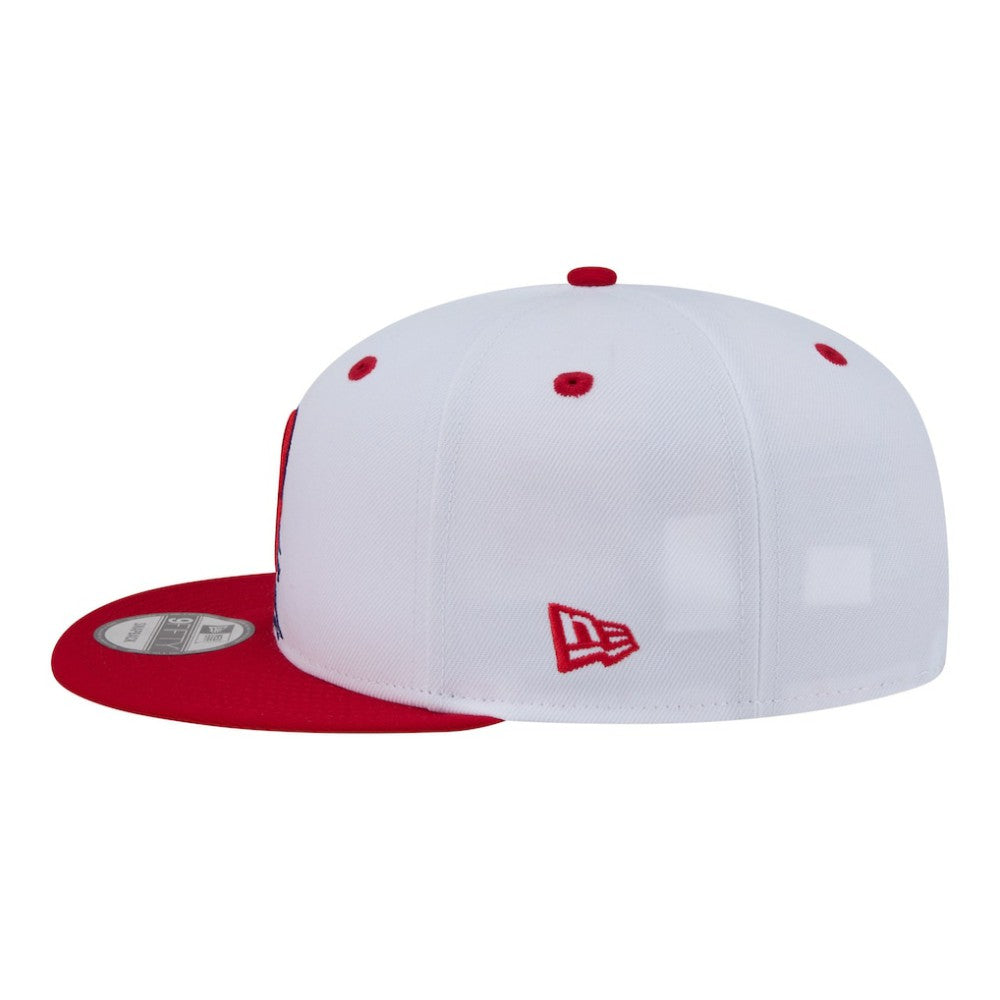 White/Red Philadelphia Phillies New Era 9FIFTY Snapback Hat