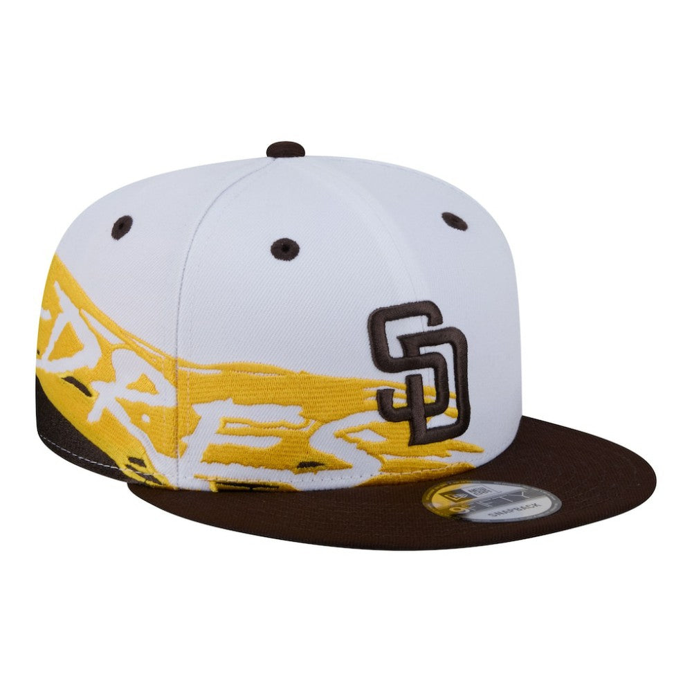 White/Brown San Diego Padres New Era 9FIFTY Snapback Hat