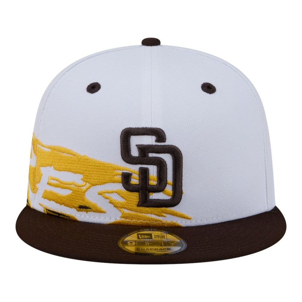 White/Brown San Diego Padres New Era 9FIFTY Snapback Hat