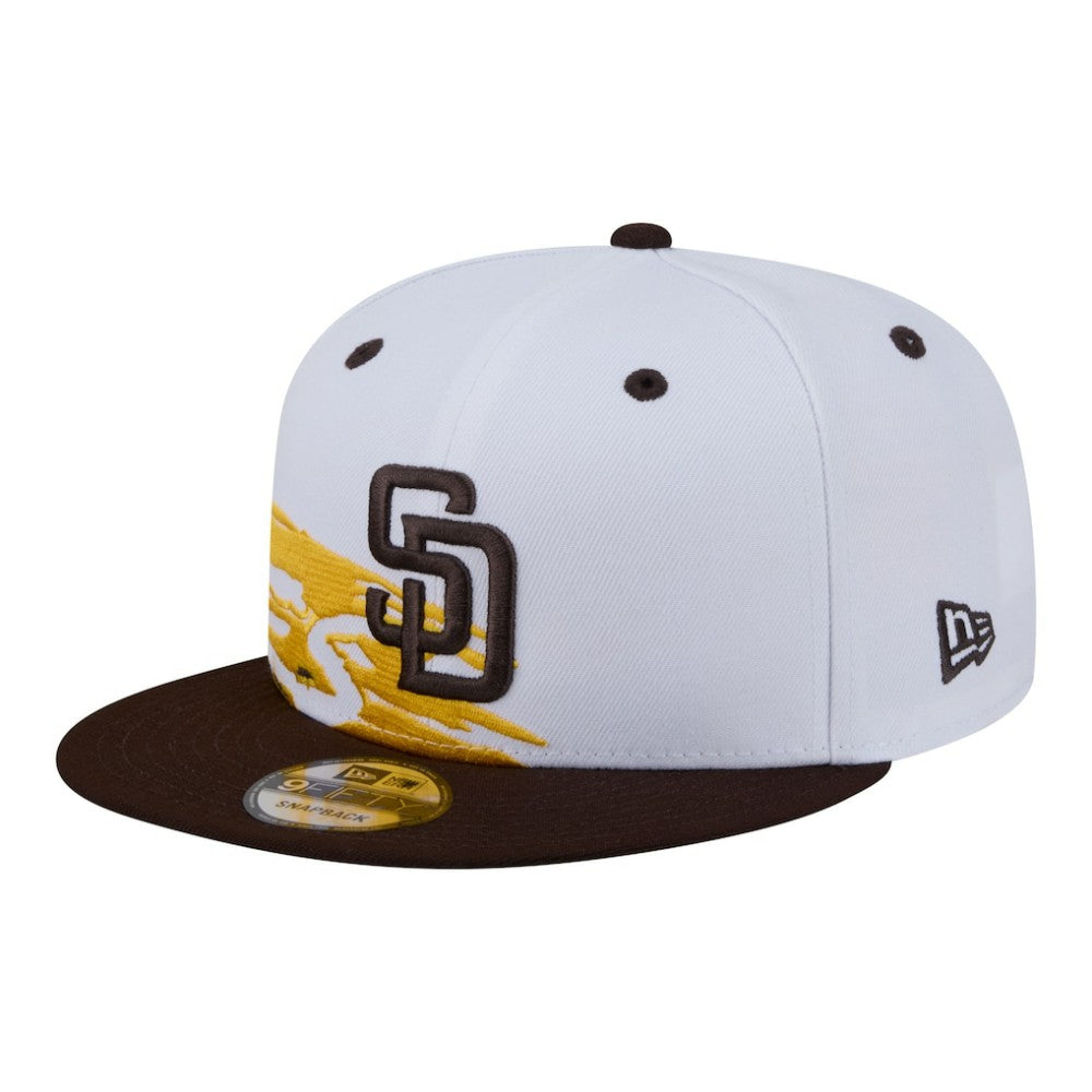 White/Brown San Diego Padres New Era 9FIFTY Snapback Hat