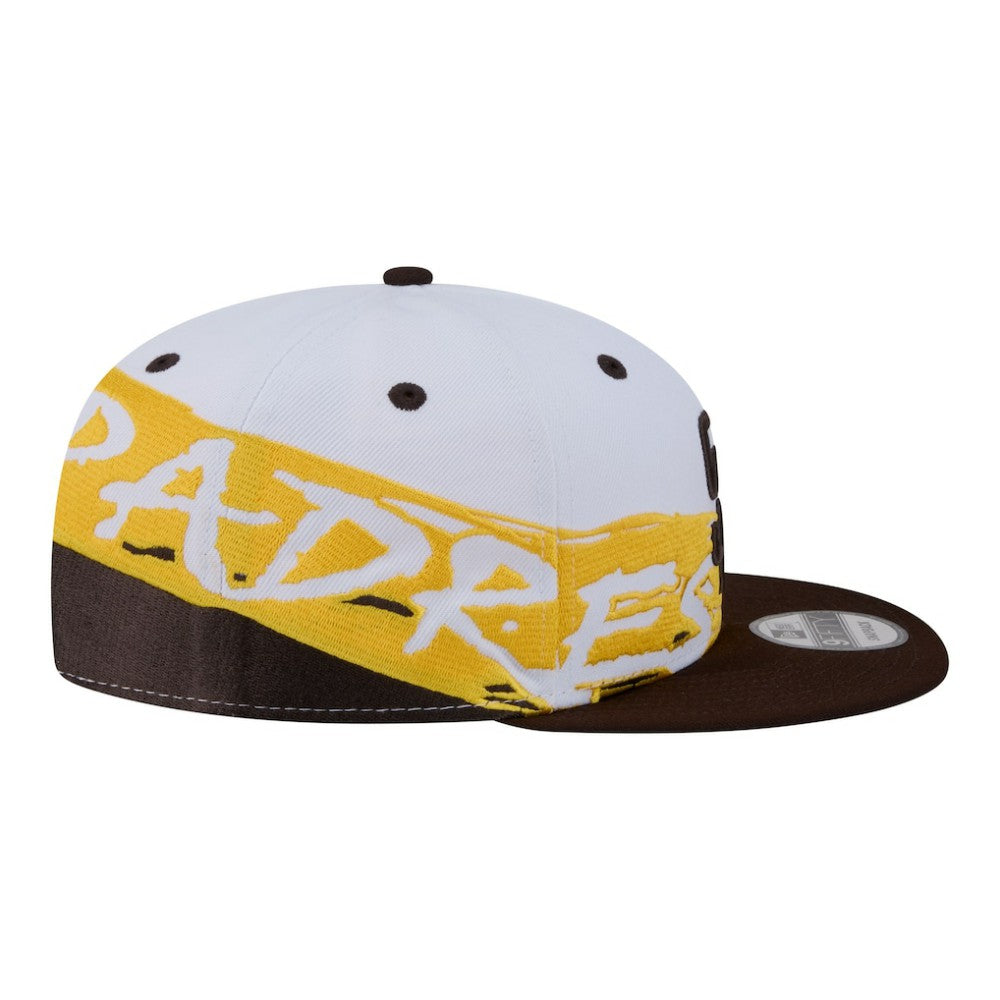 White/Brown San Diego Padres New Era 9FIFTY Snapback Hat