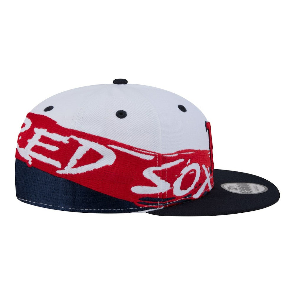 White/Navy Boston Red Sox New Era 9FIFTY Snapback Hat