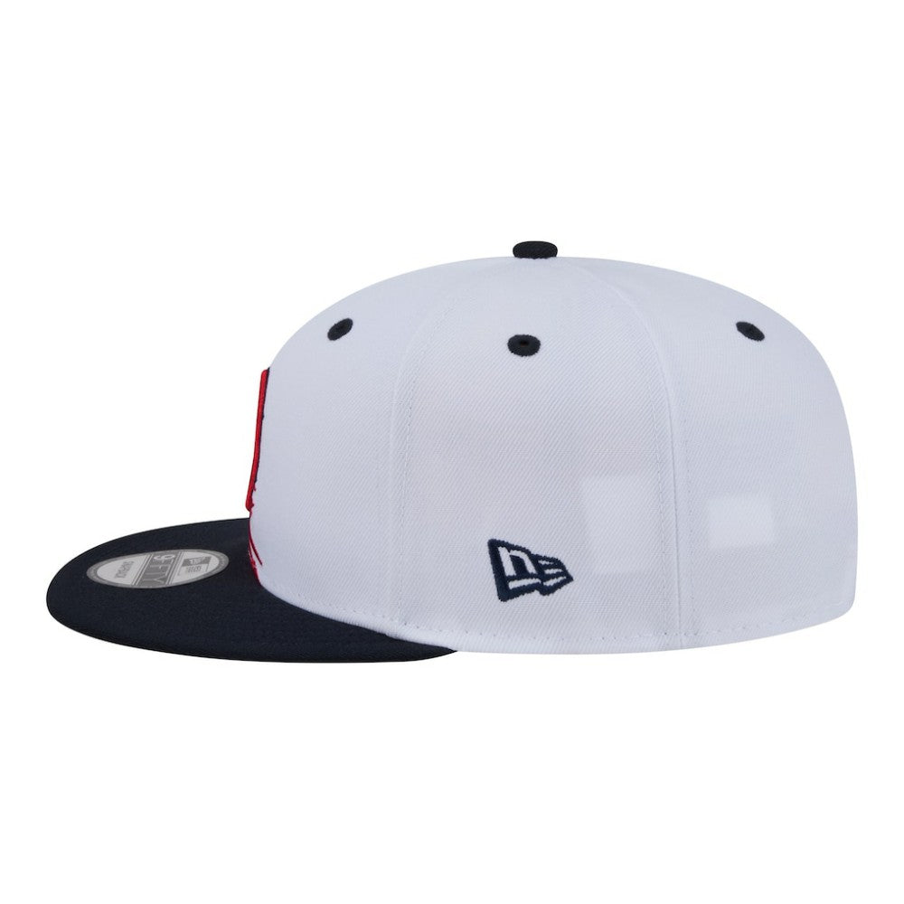 White/Navy Boston Red Sox New Era 9FIFTY Snapback Hat