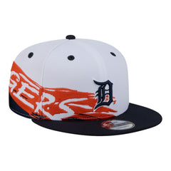 White/Navy Detroit Tigers New Era 9FIFTY Snapback Hat