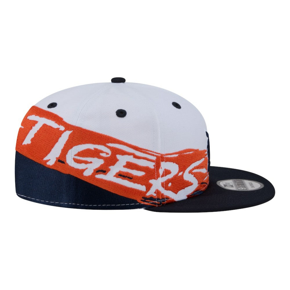 White/Navy Detroit Tigers New Era 9FIFTY Snapback Hat