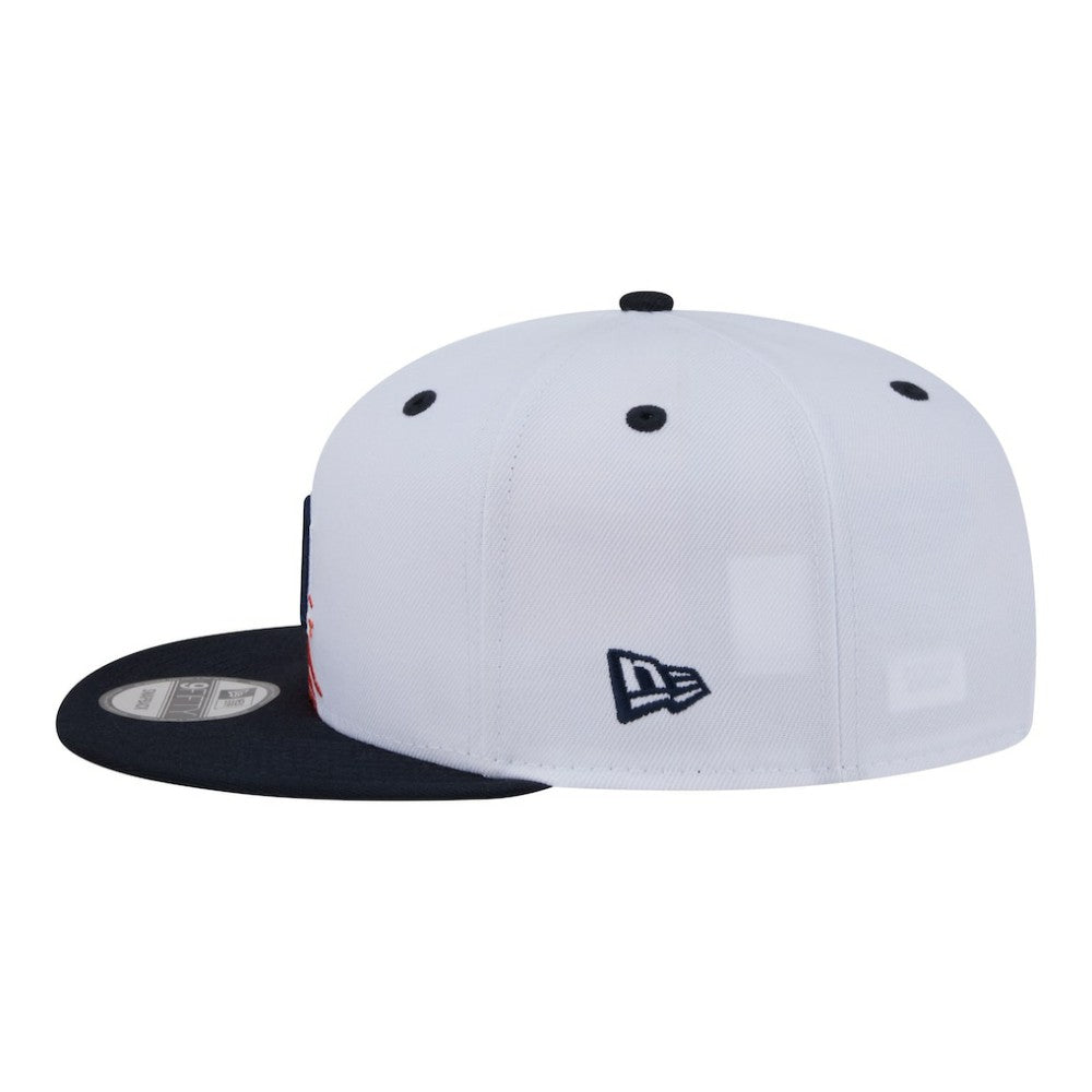 White/Navy Detroit Tigers New Era 9FIFTY Snapback Hat