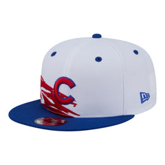 White/Royal Chicago Cubs New Era 9FIFTY Snapback Hat