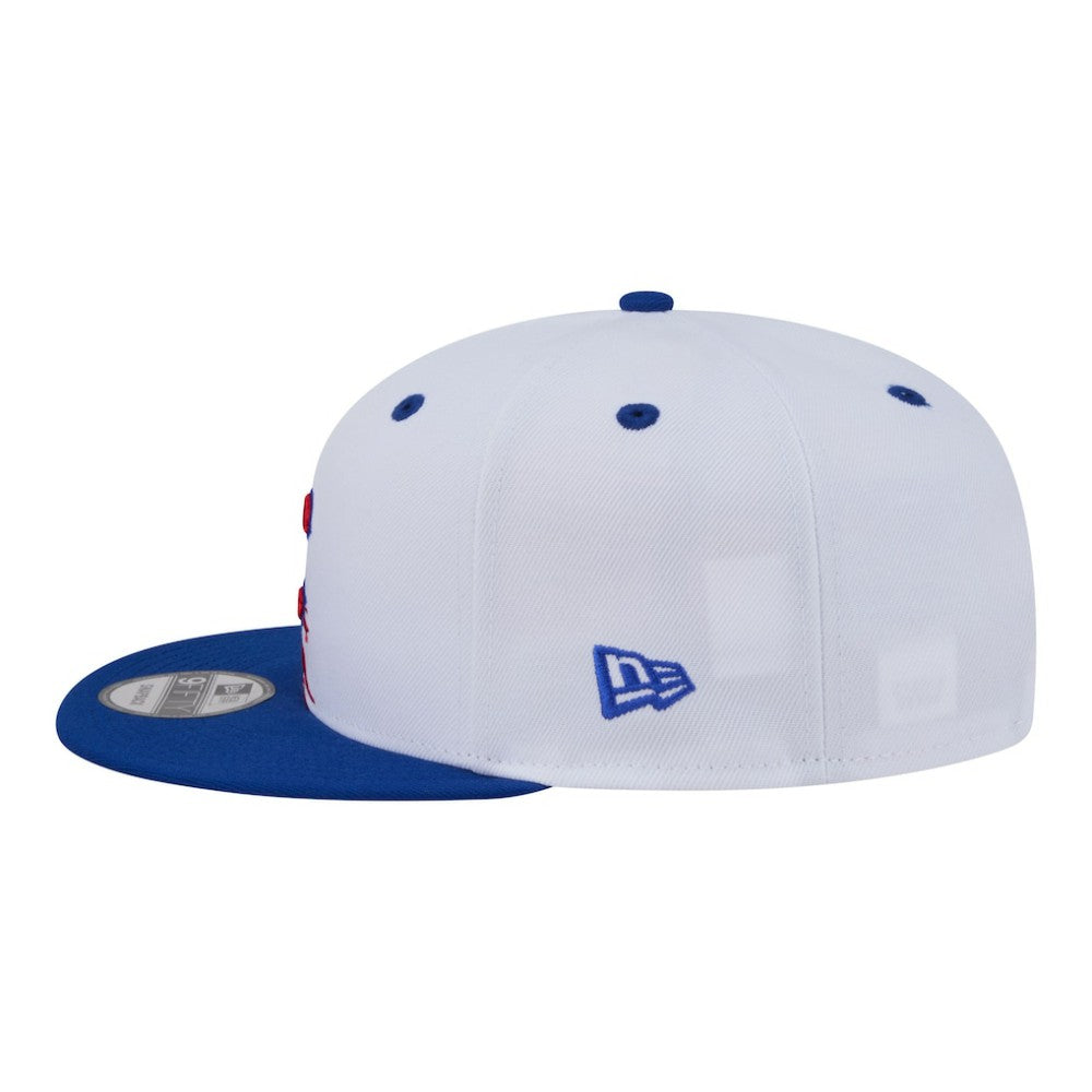White/Royal Chicago Cubs New Era 9FIFTY Snapback Hat