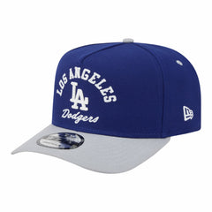 Royal/Gray Los Angeles Dodgers New Era Arched A-Frame 9FIFTY Adjustable Hat