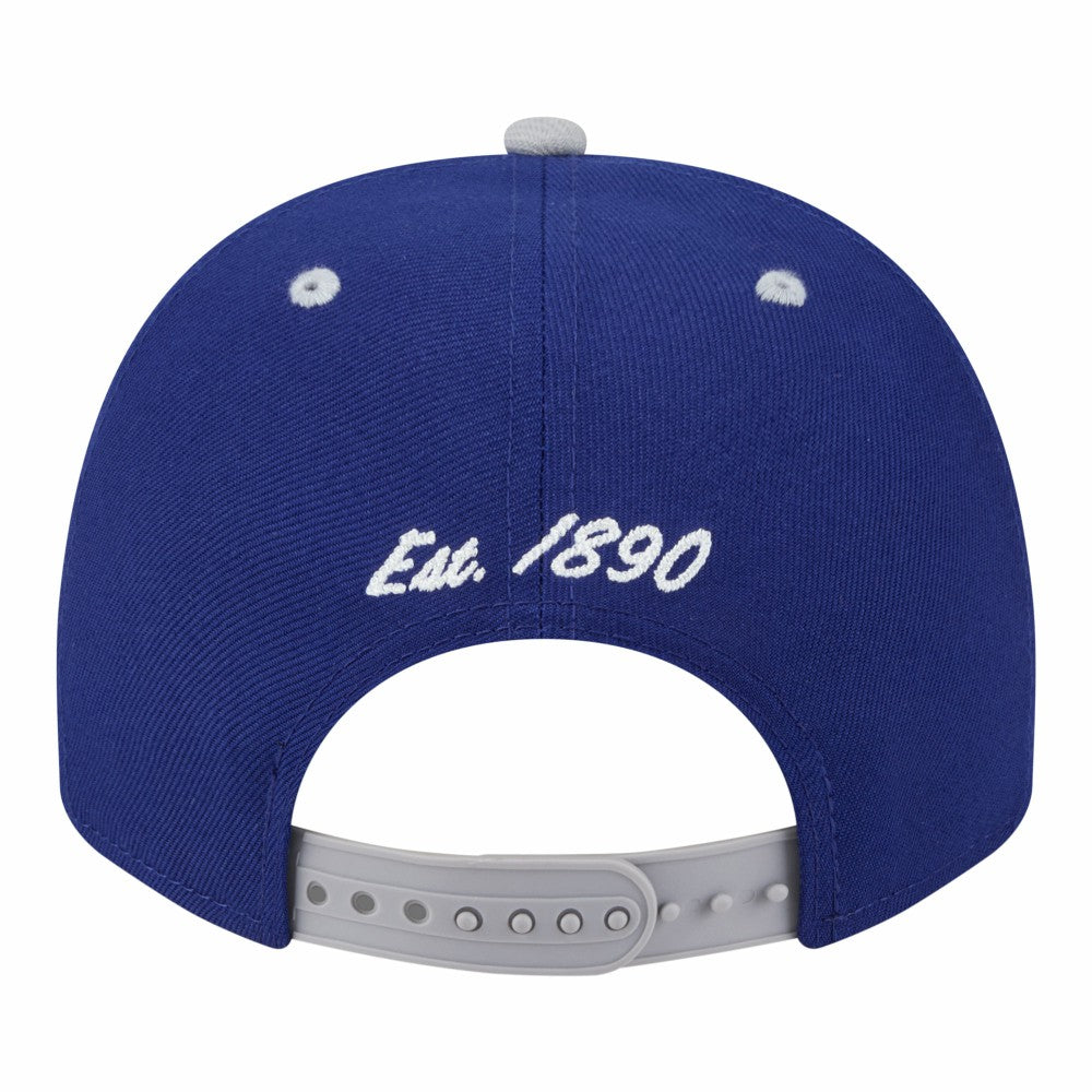 Royal/Gray Los Angeles Dodgers New Era Arched A-Frame 9FIFTY Adjustable Hat