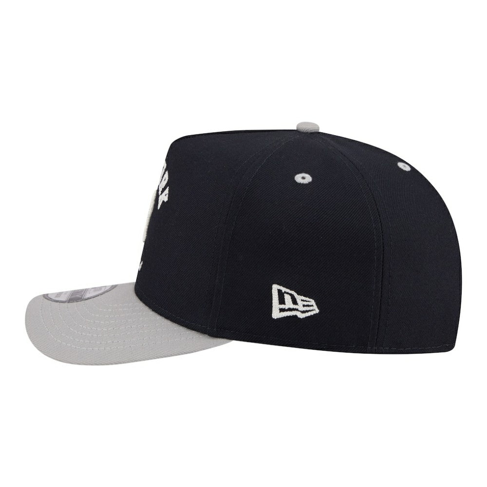 Navy New York Yankees New Era Arched A-Frame 9FIFTY Adjustable Hat