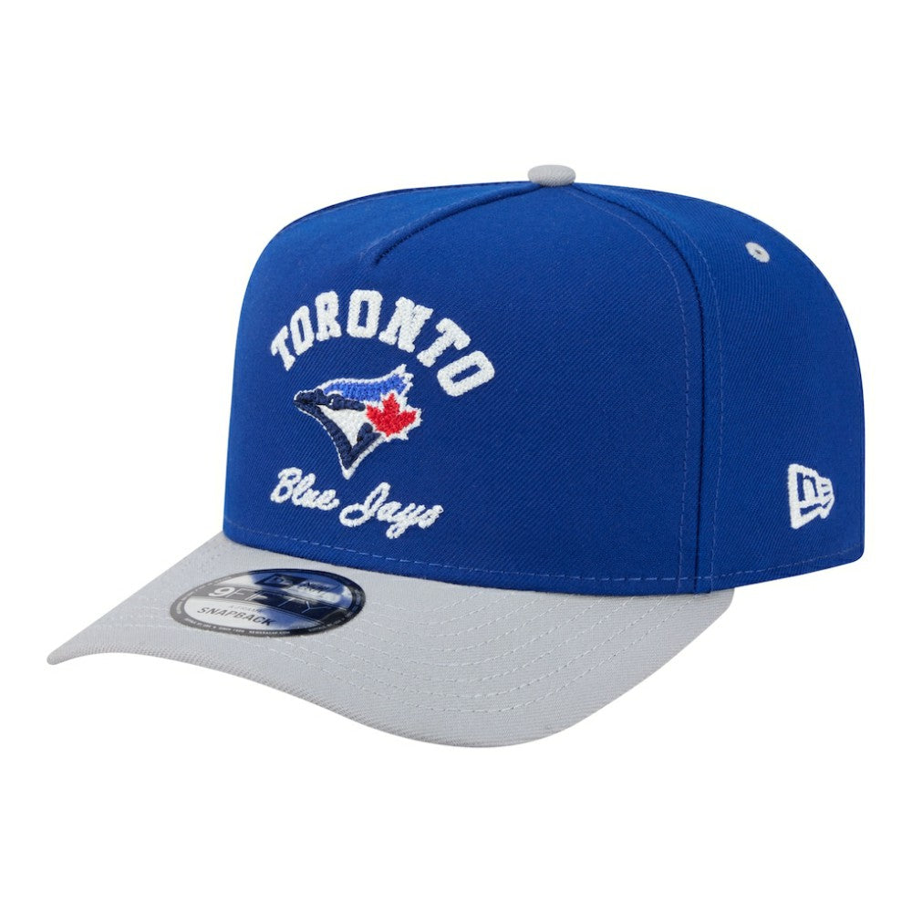 Royal/Gray Toronto Blue Jays New Era Arched A-Frame 9FIFTY Adjustable Hat