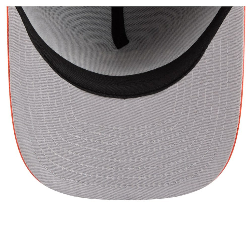 Black/Orange Baltimore Orioles New Era Arched A-Frame 9FIFTY Adjustable Hat