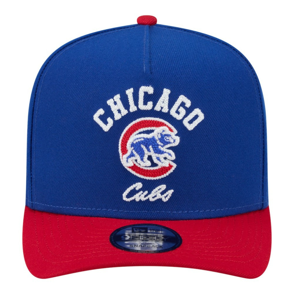 Royal/Red Chicago Cubs New Era Arched A-Frame 9FIFTY Adjustable Hat
