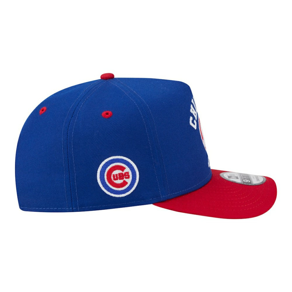Royal/Red Chicago Cubs New Era Arched A-Frame 9FIFTY Adjustable Hat