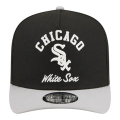 Black Chicago White Sox New Era Arched A-Frame 9FIFTY Adjustable Hat