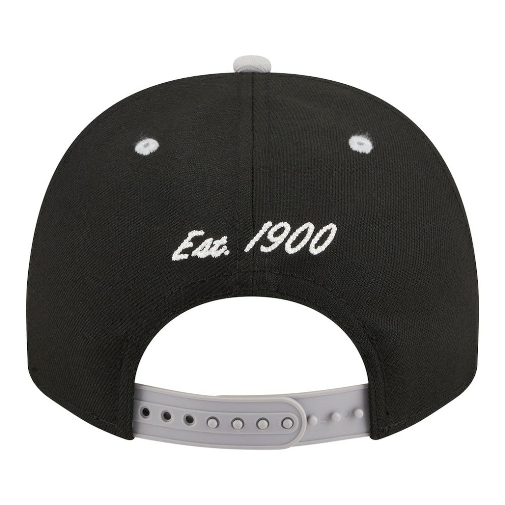 Black Chicago White Sox New Era Arched A-Frame 9FIFTY Adjustable Hat