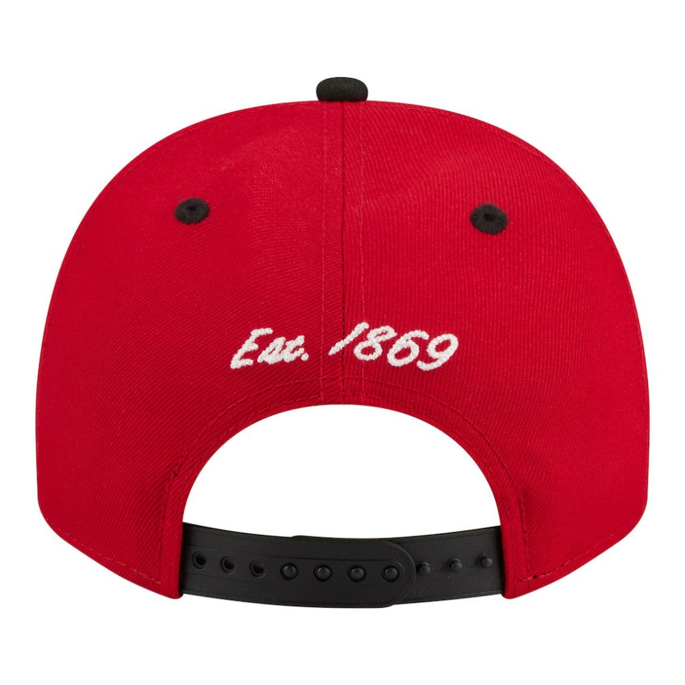 Red Cincinnati Reds New Era Arched A-Frame 9FIFTY Adjustable Hat