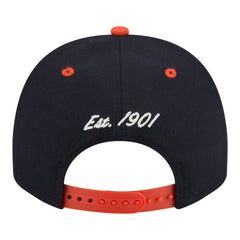 Navy/Orange Detroit Tigers New Era Arched A-Frame 9FIFTY Adjustable Hat