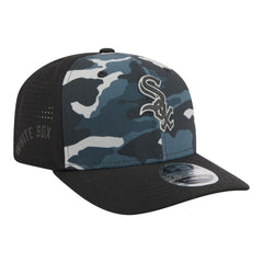 Black Chicago White Sox New Era Tonal Camo 9SEVENTY Stretch-Snap Hat