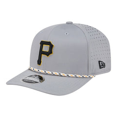 Gray Pittsburgh Pirates New Era Sport Rope 9SEVENTY Adjustable Hat