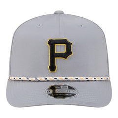 Gray Pittsburgh Pirates New Era Sport Rope 9SEVENTY Adjustable Hat