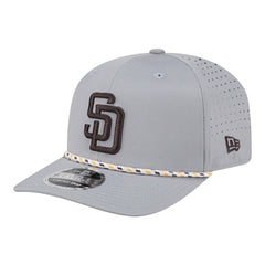 Gray San Diego Padres New Era Sport Rope 9SEVENTY Adjustable Hat