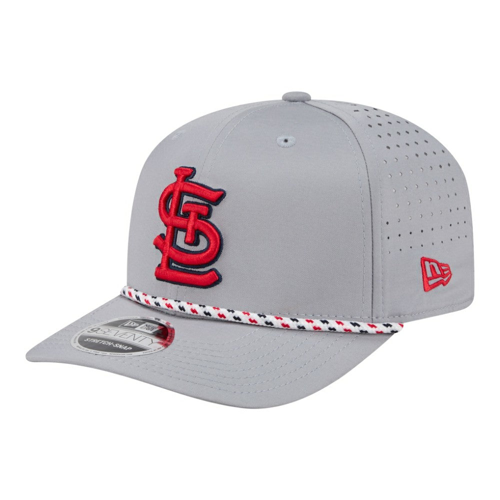 Gray St. Louis Cardinals New Era Sport Rope 9SEVENTY Adjustable Hat