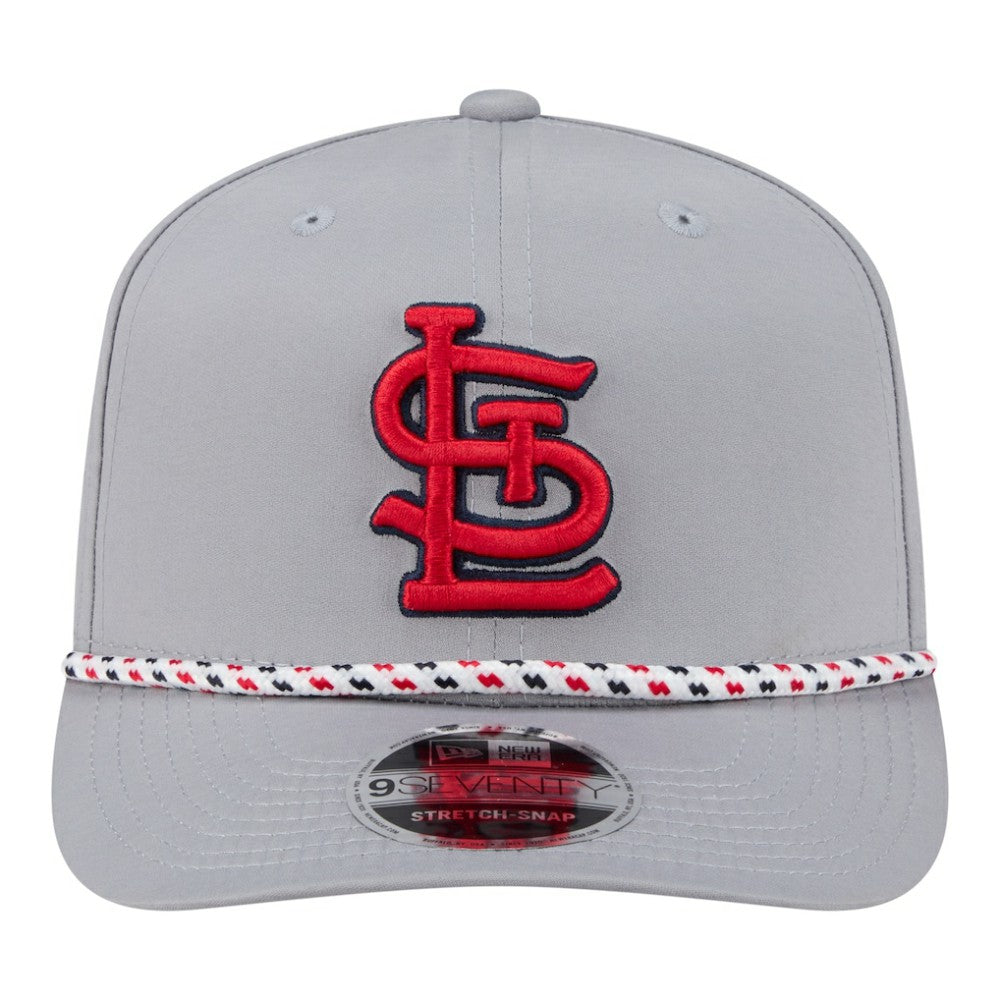 Gray St. Louis Cardinals New Era Sport Rope 9SEVENTY Adjustable Hat