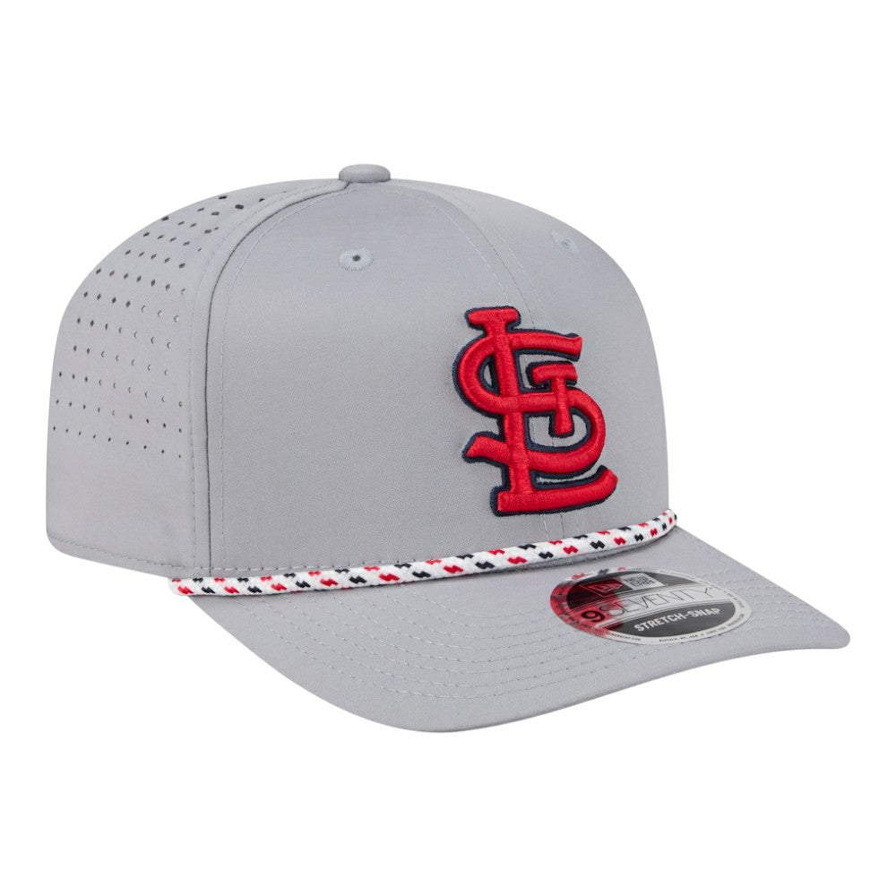 Gray St. Louis Cardinals New Era Sport Rope 9SEVENTY Adjustable Hat