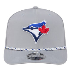 Gray Toronto Blue Jays New Era Sport Rope 9SEVENTY Adjustable Hat