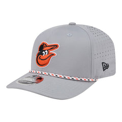 Gray Baltimore Orioles New Era Sport Rope 9SEVENTY Adjustable Hat