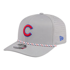 Gray Chicago Cubs New Era Sport Rope 9SEVENTY Adjustable Hat